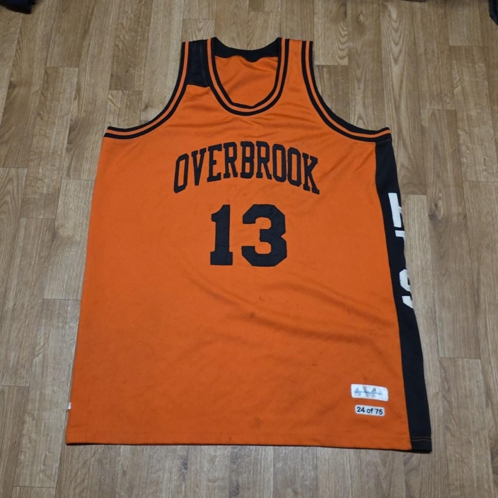 Limited Edition Wilt Chamberlain Overbrook High School Throwback Jersey Size 56
